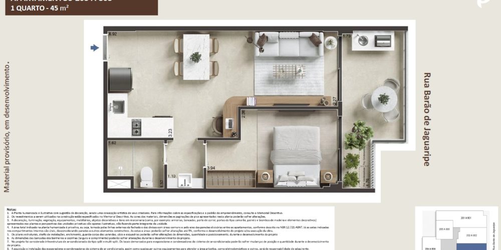 Planta Jaguaripe 289 coluna 3