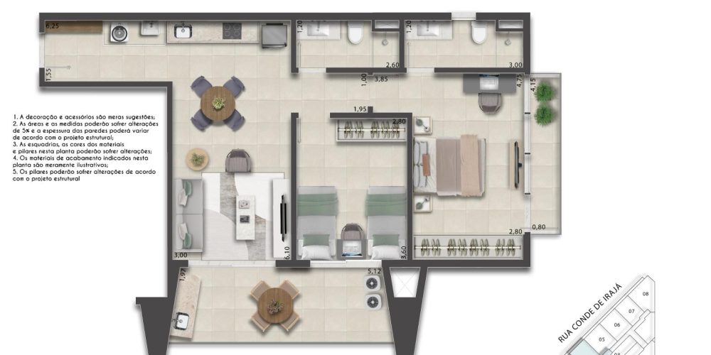 Planta do First Life Friendly