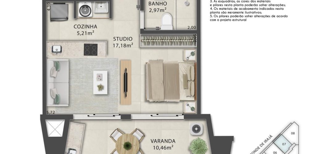Planta do First Life Friendly
