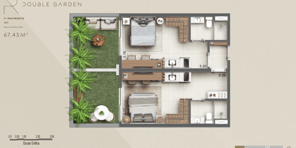 Planta do Ar Ipanema